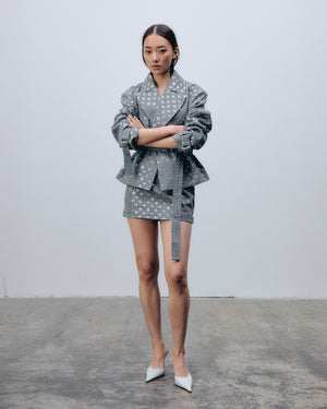 Addison Jacket Washed Light Grey