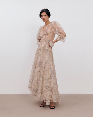 Gardenia Skirt Champagne Medow