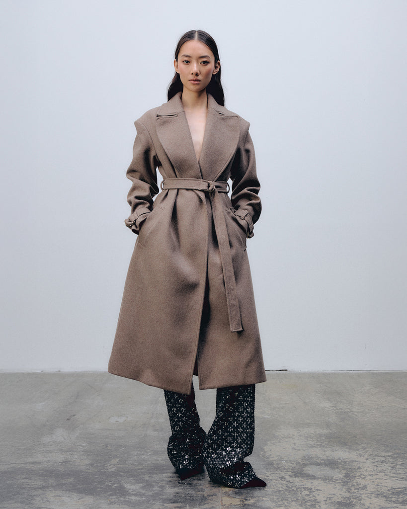 Billie Coat Light Brown