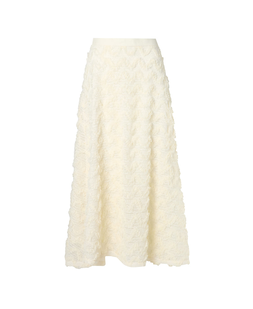 Carmen Skirt Cream White