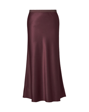 Cat Skirt Burgundy