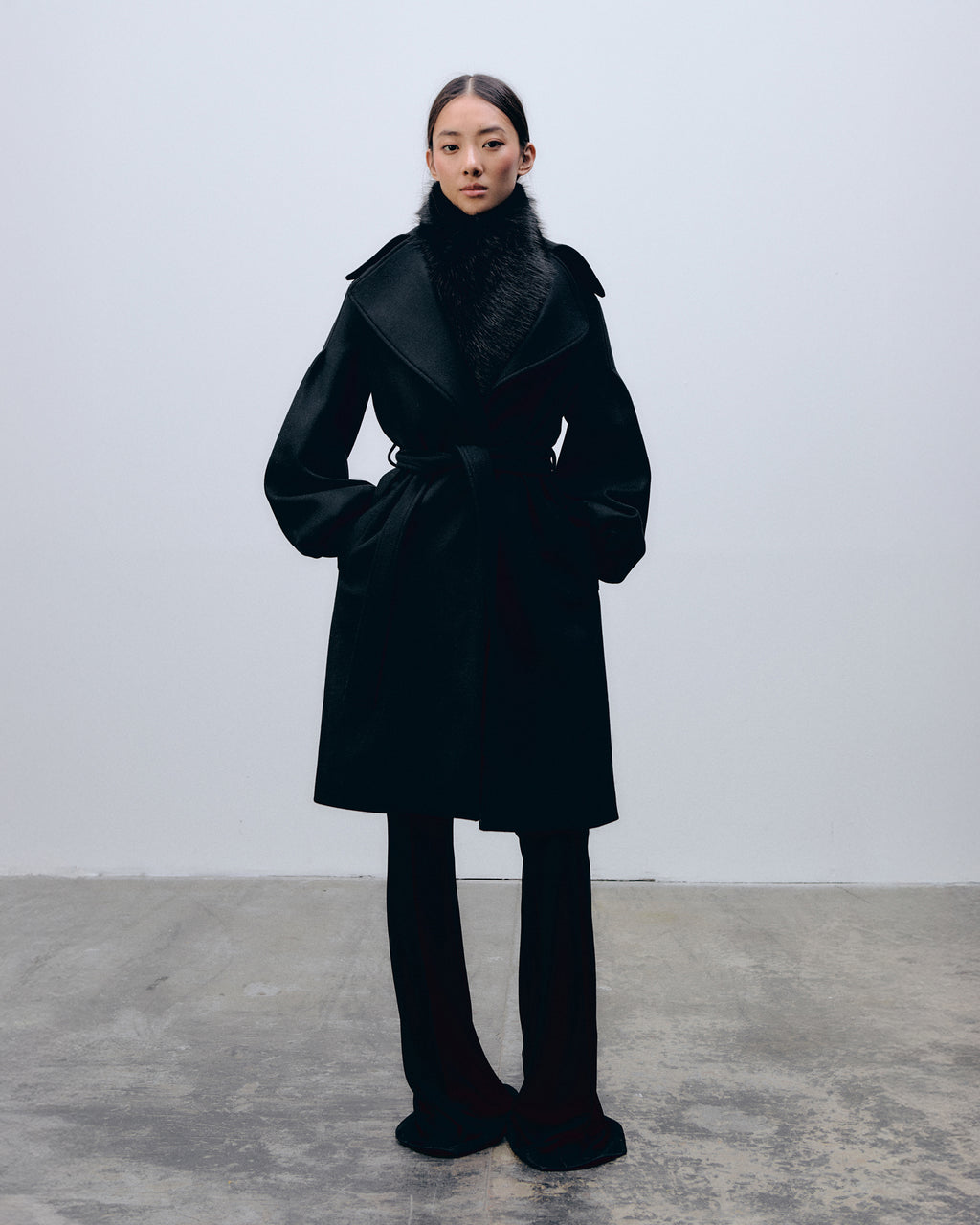 Colette Coat Black