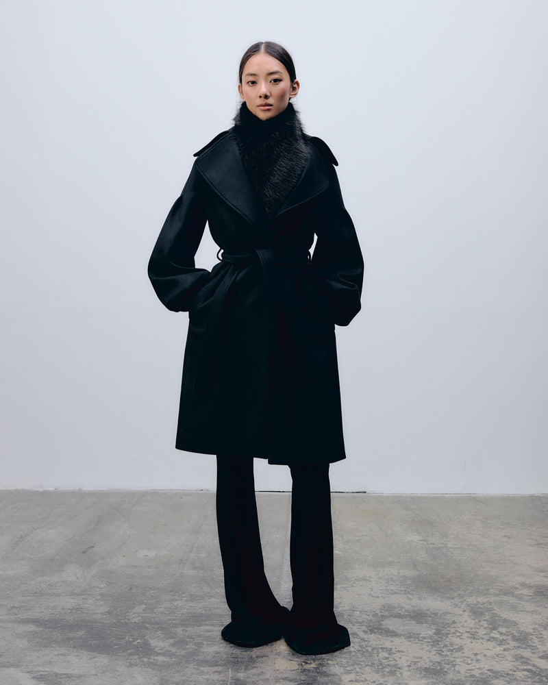 Colette Coat Black