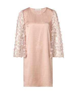 Coralie Dress Pale Mink