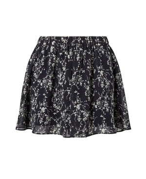 Corinne Shorts Black Floral