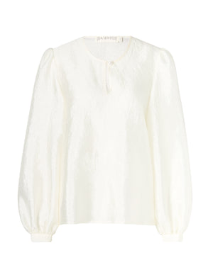 Elle Blouse Cream White