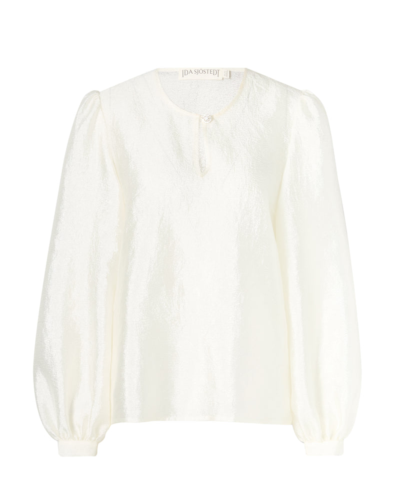 Elle Blouse Cream White