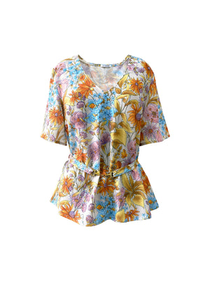 Elodie Top Vivid Floral