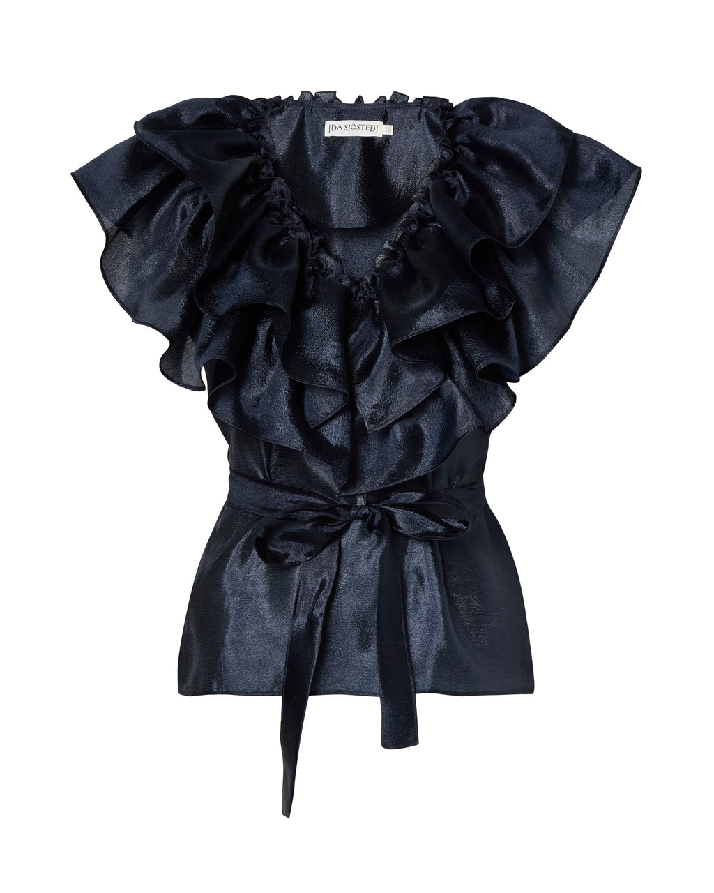 Eyra Top Silky Crepe Midnight