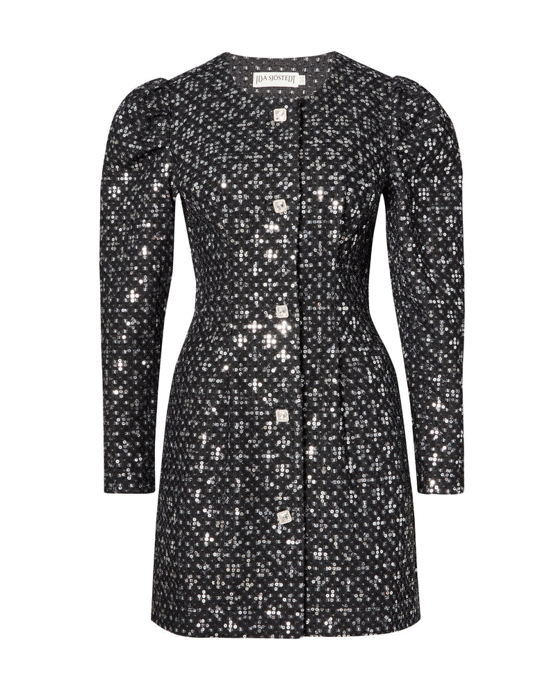 Gabrielle Dress Washed Black