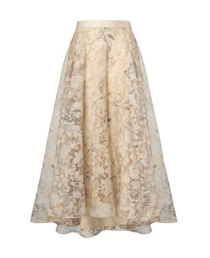 Gardenia Skirt Champagne Medow