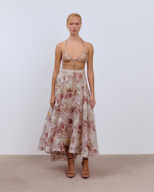 Gardenia Skirt Vintage Rose