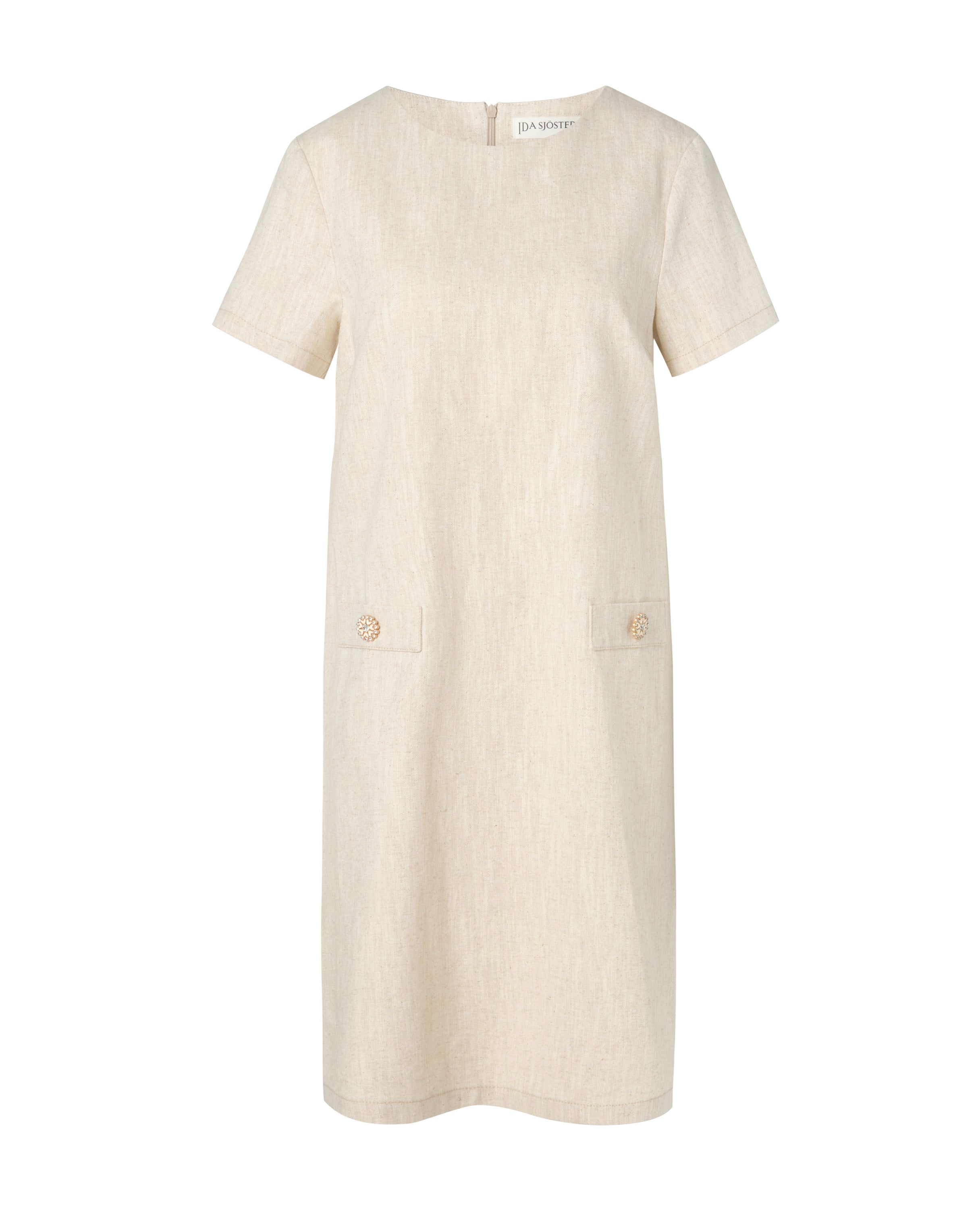chinese dress ladies Linen Tulip Sleeve A-Line Dress – Hard Tail Forever