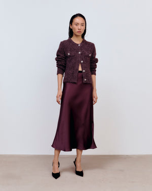 Jaden Cardigan Burgundy