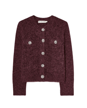 Jaden Cardigan Burgundy