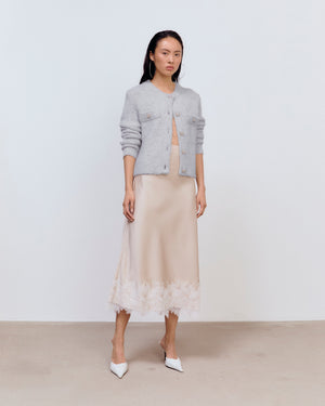 Jaden Cardigan Silver Blue