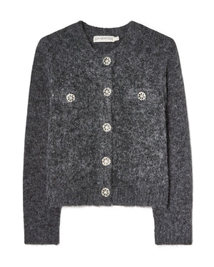 Julee Cardigan Dark Grey