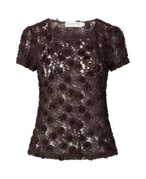 Julie Top Brown