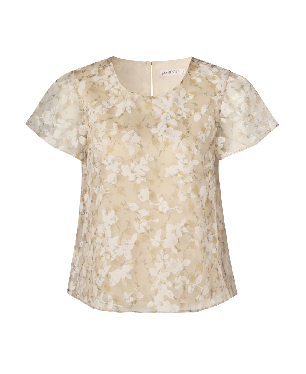 Katrina Top Beige Floral