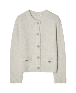 Kristin Cardigan Silver White
