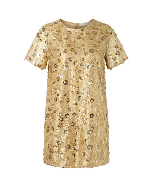 Laverne Gold Dress