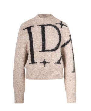 Logo Jumper Soft Beige