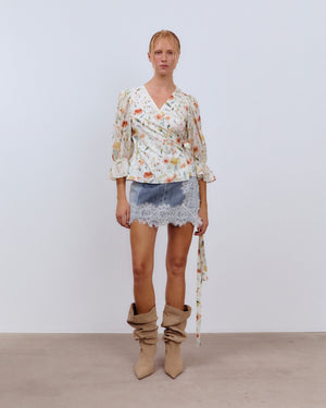 Mary-Beth Poppy Floral
