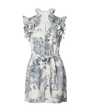 Melanie Dress Blue Floral
