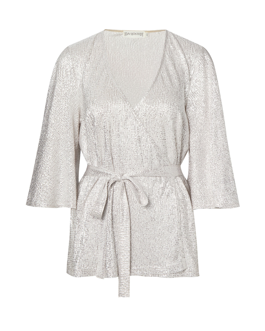 Nadine Top Pale Mushroom Silver
