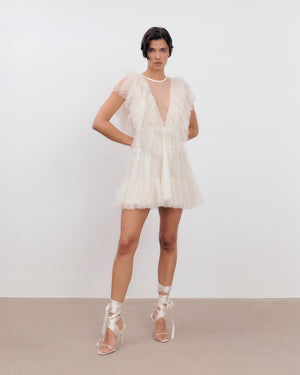 Nathalie Dress Cream