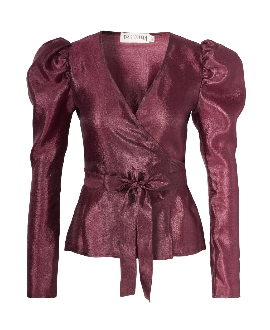 Priscilla Blouse Burgundy