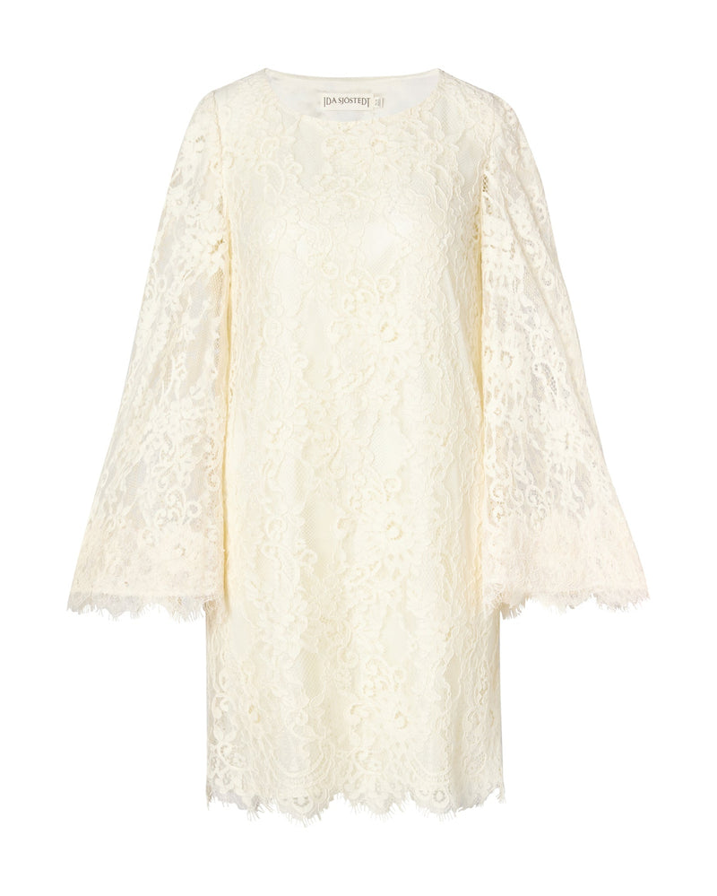 Rachel Dress Cream White