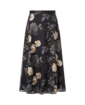 Raven Skirt Cream Floral
