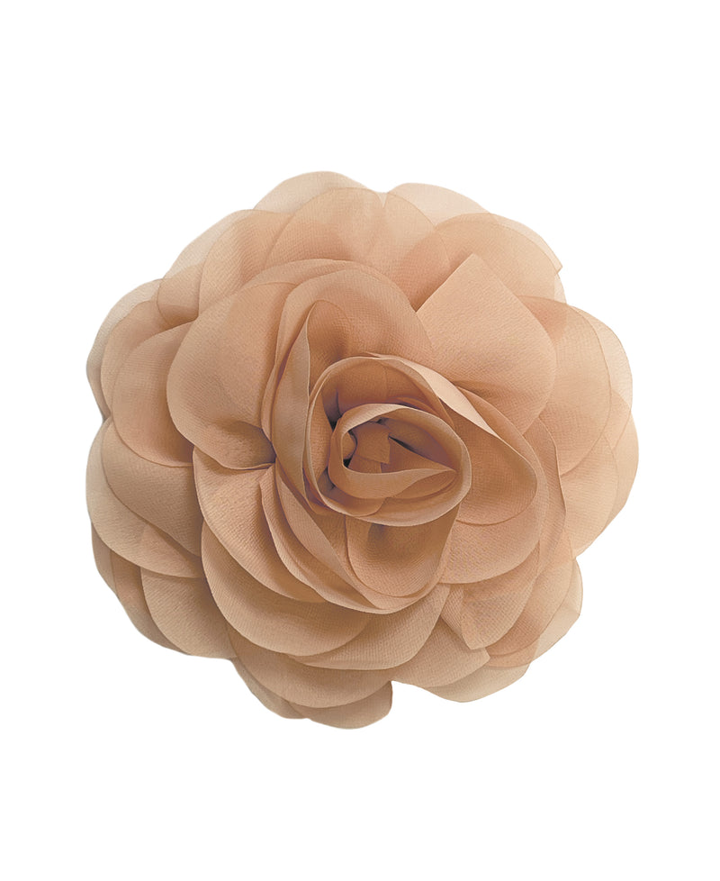 Rose Brooch Beige