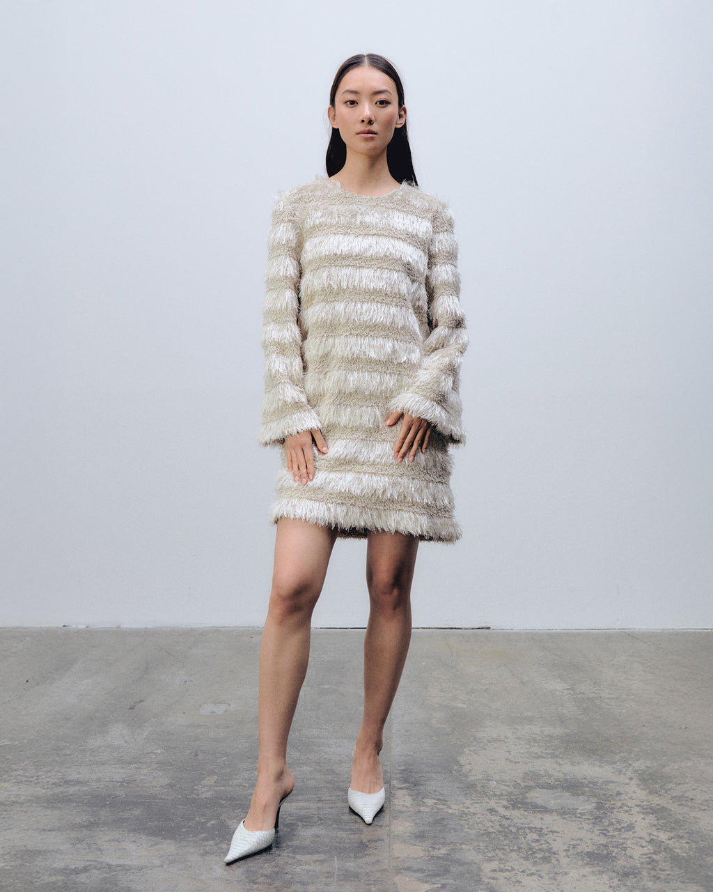 Sabrina Dress Greige