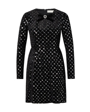 Sadie Dress Black Glimmer Sequin
