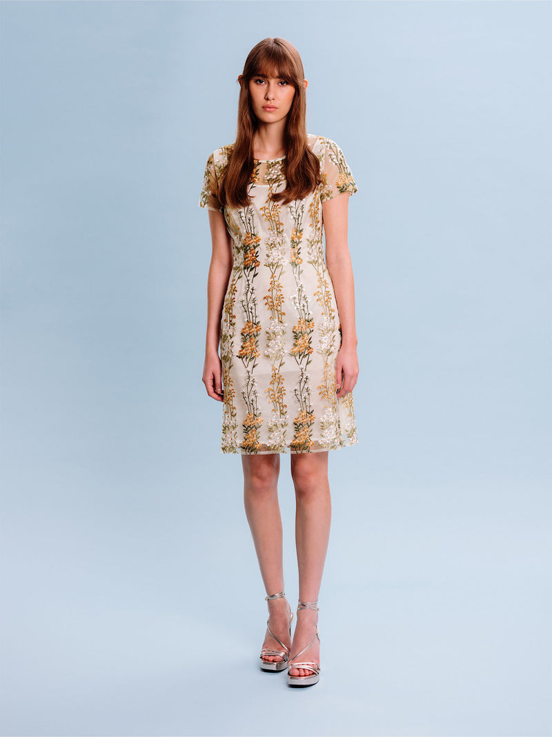 Sienna Embroidery Dress Floral