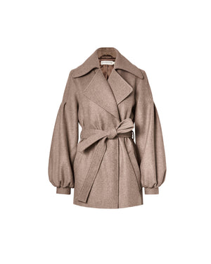 Vinnie Wool Jacket Light Brown