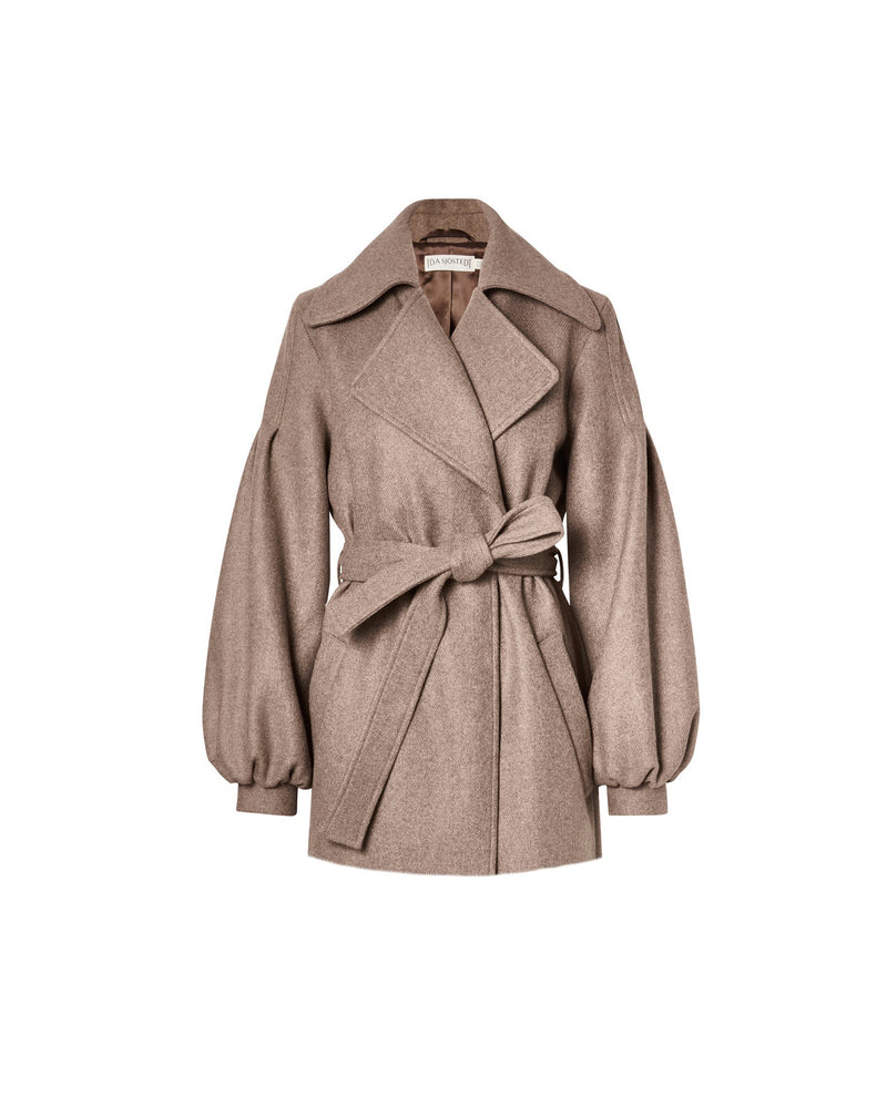 Vinnie Wool Jacket Light Brown