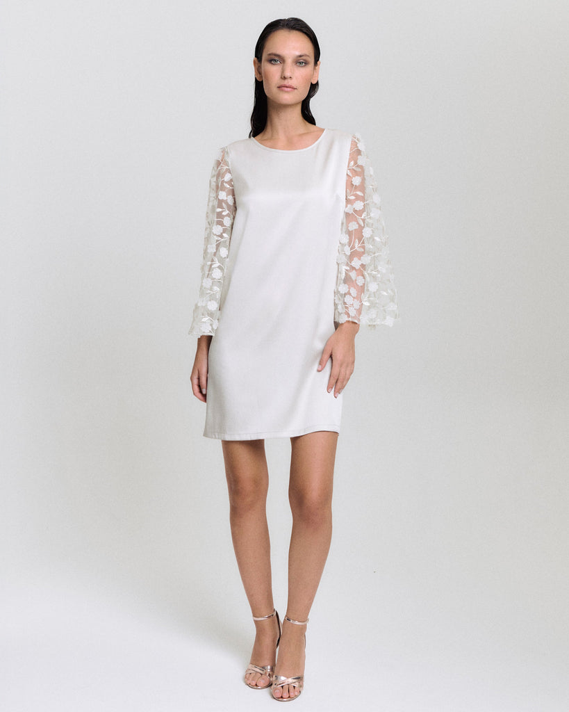 Coralie Dress Greige