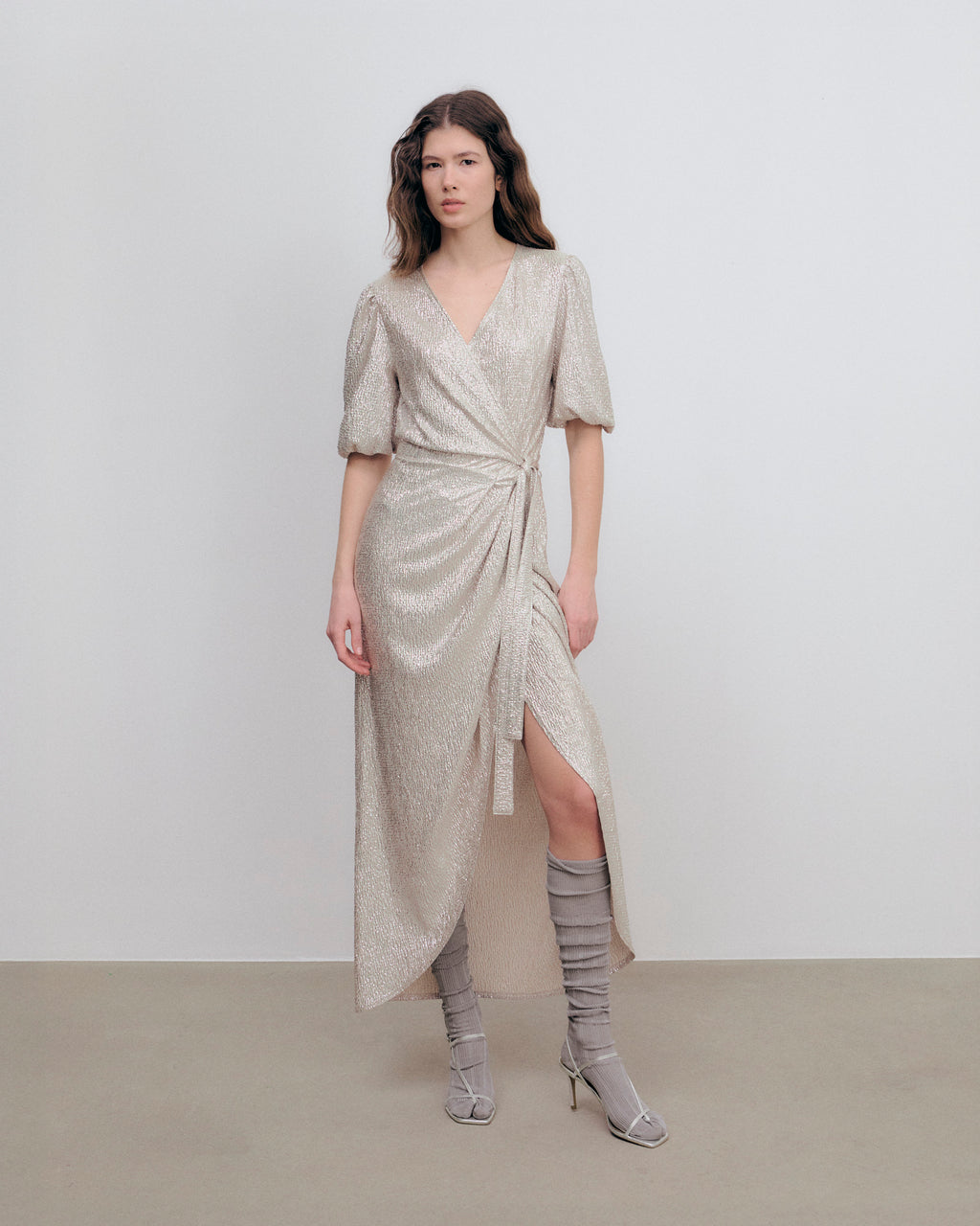 Dylan Dress Silver Mushroom