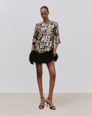 Drewie Skirt Gold
