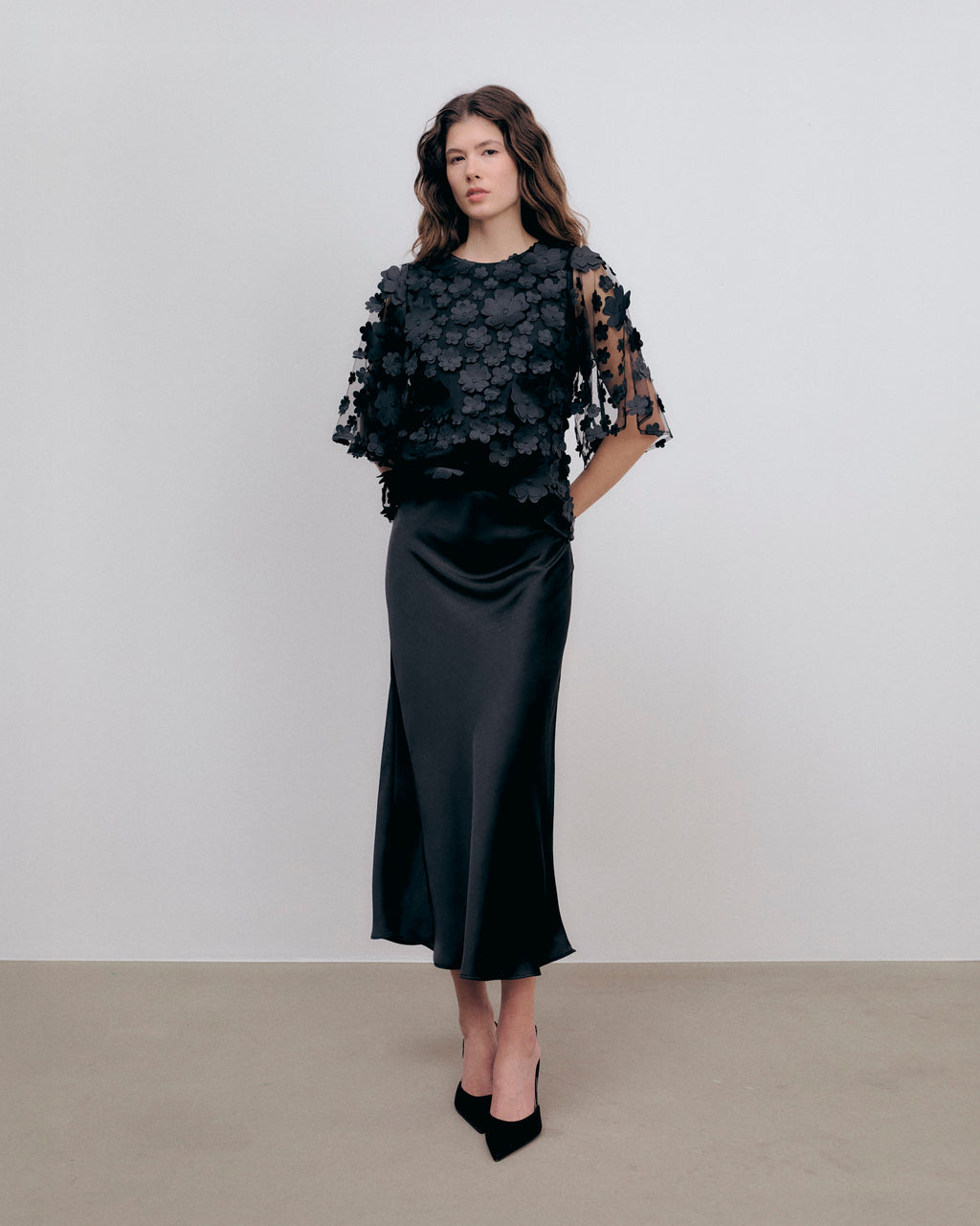 Marion Top Black