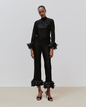 Niki Top Black Leo