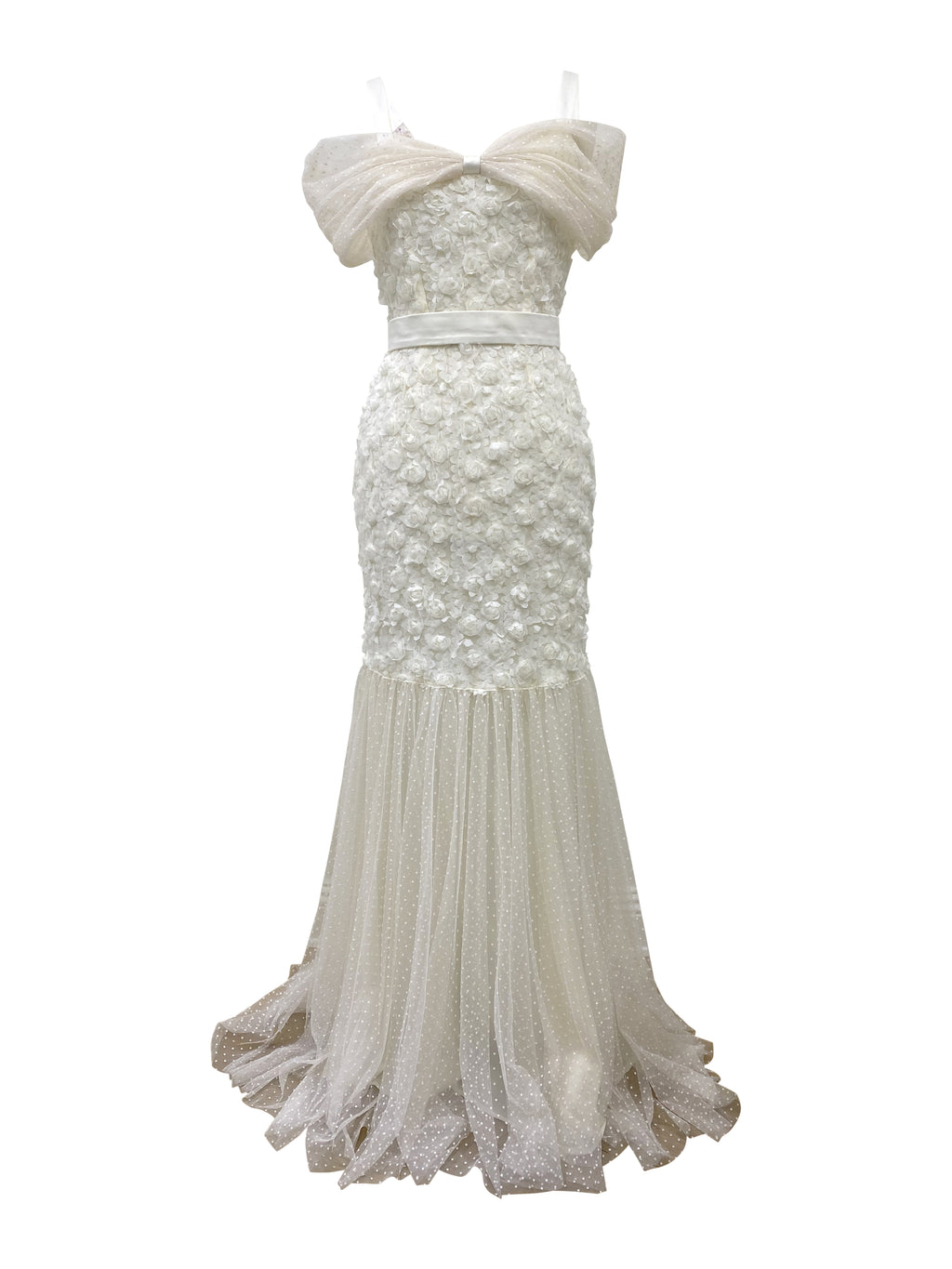 Viva Bridal Gown Cream White