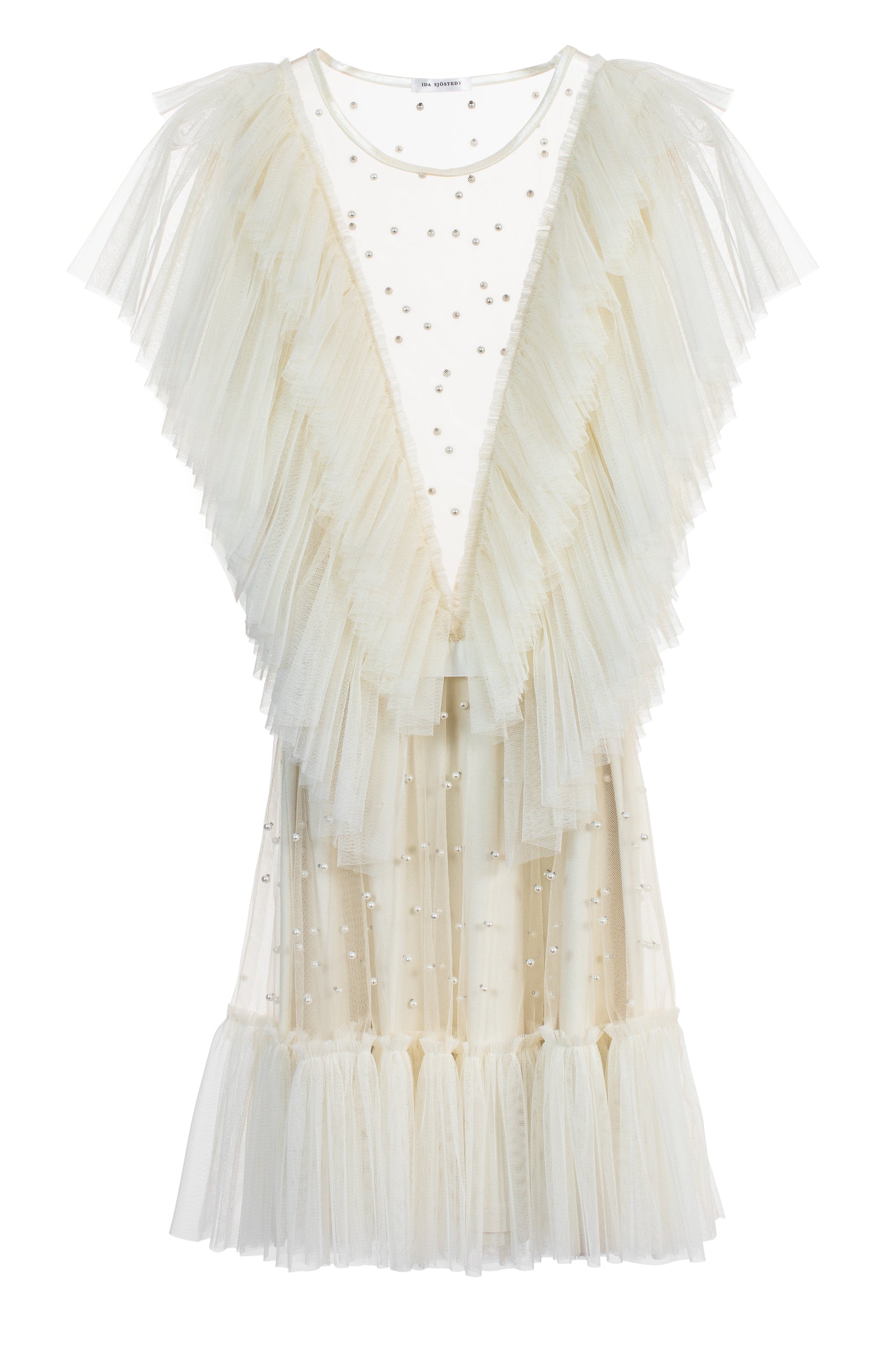 Nathalie Dress Cream – Ida Sjöstedt Shop